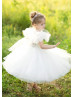 Ivory Stylish Flower Girl Dress Girls Communion Dress